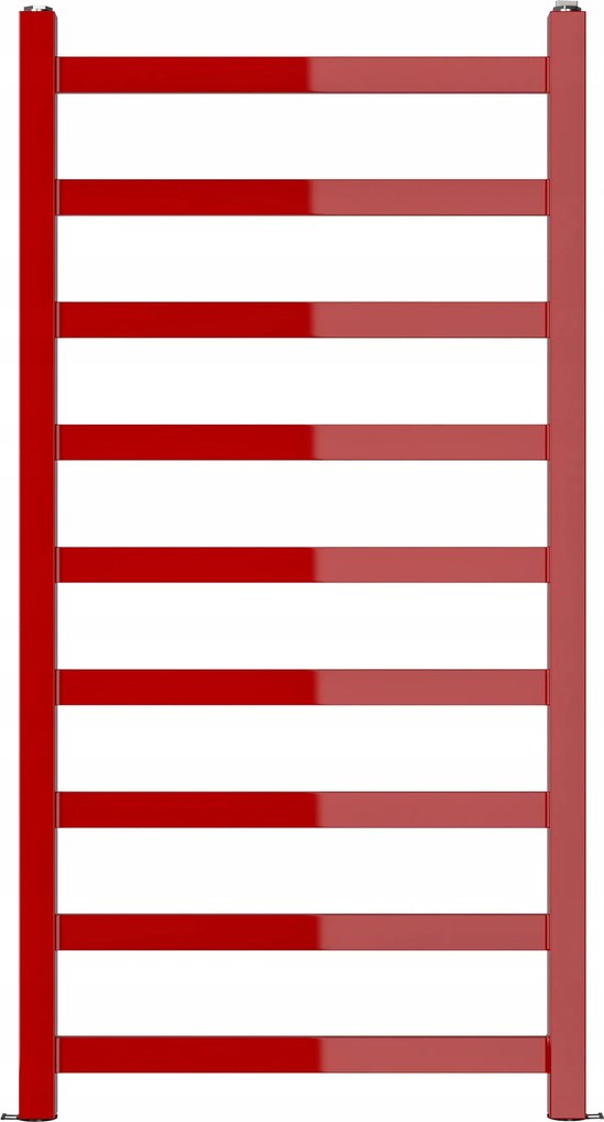 Dekoratív Fürdőszobai Radiátor S 600/530 PIros
