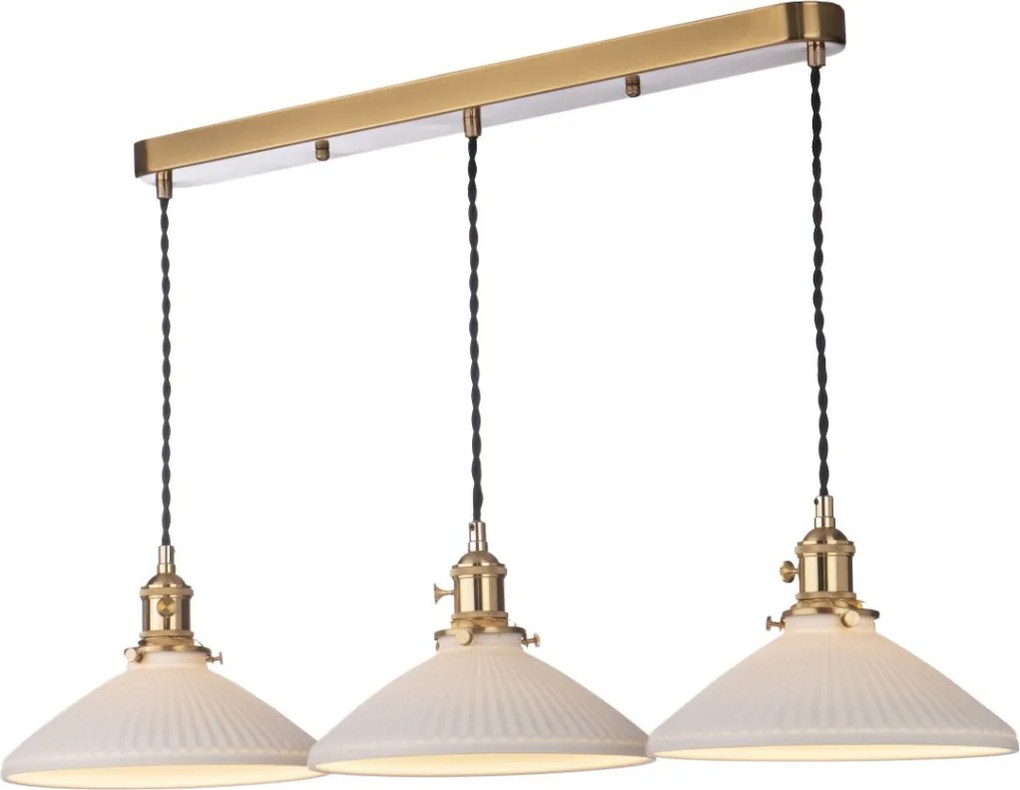 Dar Lighting Hadano HAD3640-10 Függőlámpa 3x40w/e14 ip20