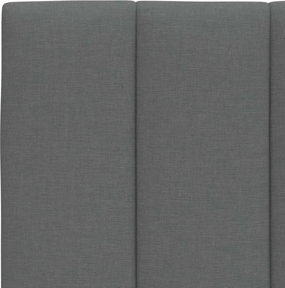 sötétszürke szövet fejtámla párna Hanko 180 cm