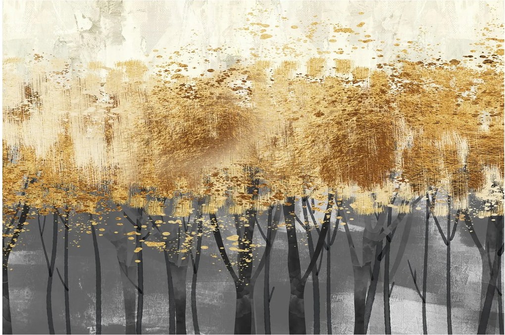 Kép - Arany fák (90x60 cm)