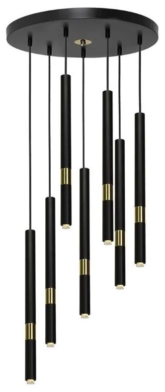 Milagro csillár MONZA 7xG9 / 7W / 230V MI1173