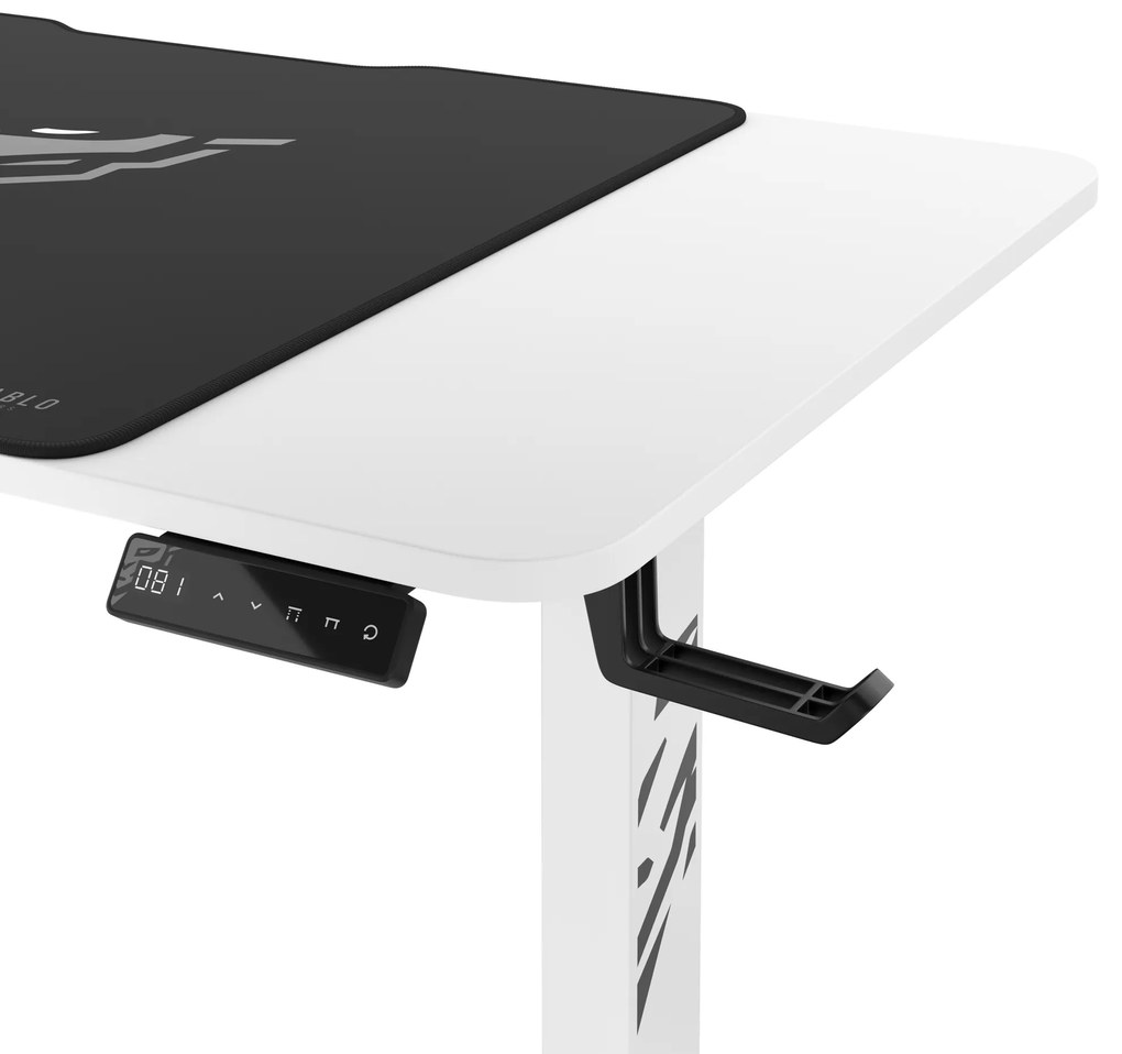 Diablo X-Tensio 1100 állítható magasságú íróasztal fehér