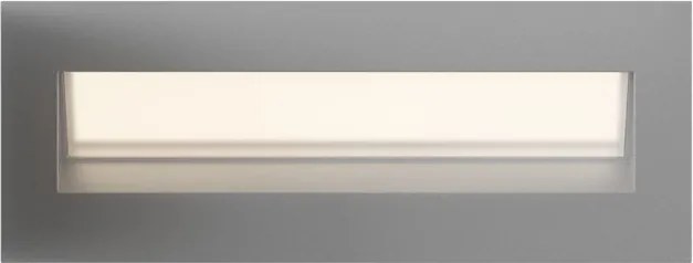 RENDL TESS RC süllyesztett lámpa ezüstszürke 230V LED 3W 3000K