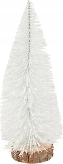 Karácsonyfa ecset fehér 28cm