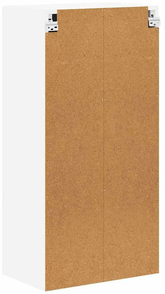 Fali konyhaszekrény polcokkal Fehér 50 x 31 x 100 cm Faanyag
