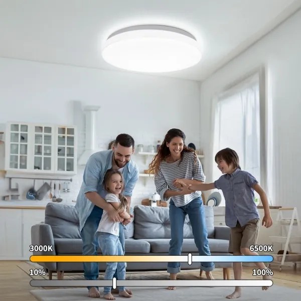 Brilagi - LED mennyezeti lámpa MILKY WAY LED/24W/230V 3000/4000/6500K átm. 38 cm