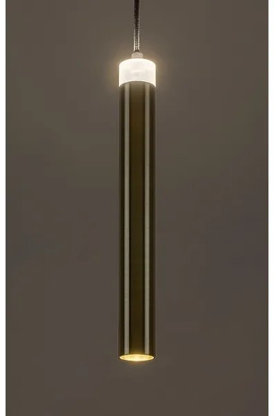 Rabalux 72238 - LED Csillár zsinóron THELMA LED/10W/230V 4000K fekete/arany