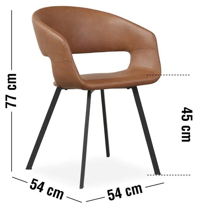 Aledo design karfás szék