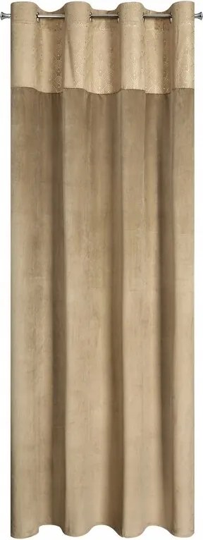 Elegáns Sötétítő Függöny Agnes 140X250 Velvet Velúr Átvezető