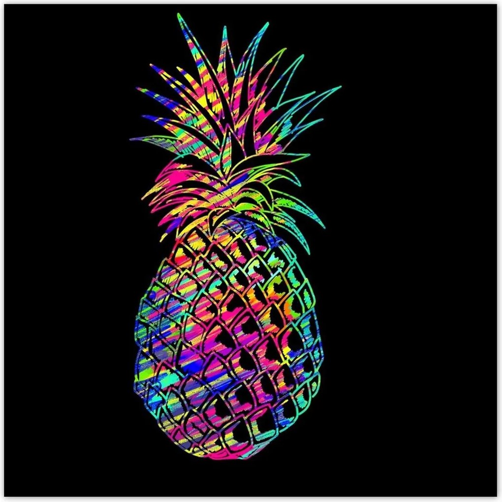 Poszterek 30x30 HardCore Ananász Gyümölcs