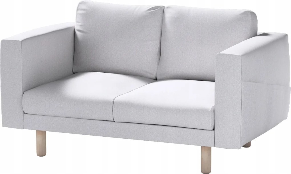 Dekoria Norsborg 2 személyes kanapé huzat Ikea szürke