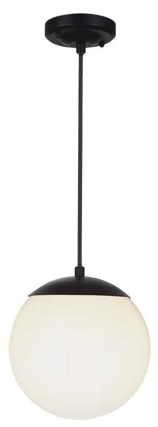 V-Tac Kültéri csillár zsinóron 1xE27/60W/230V IP44 fekete 11825