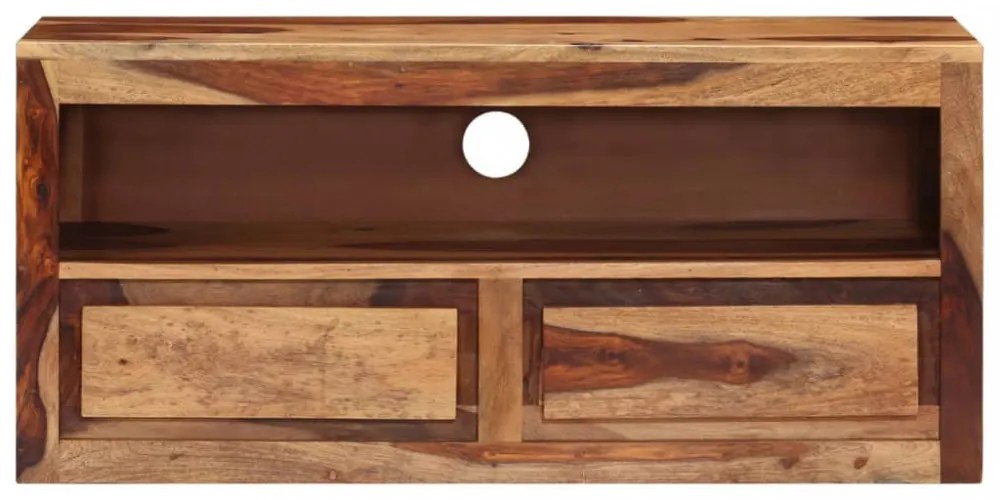 tömör kelet-indiai rózsafa TV-szekrény 88 x 30 x 40 cm
