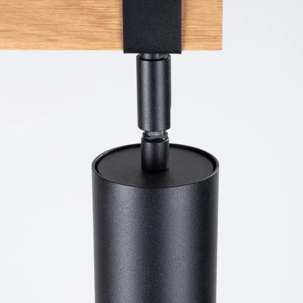 Sollux SL.1345 - Spotlámpa FAGER 3xGU10/10W/230V fekete