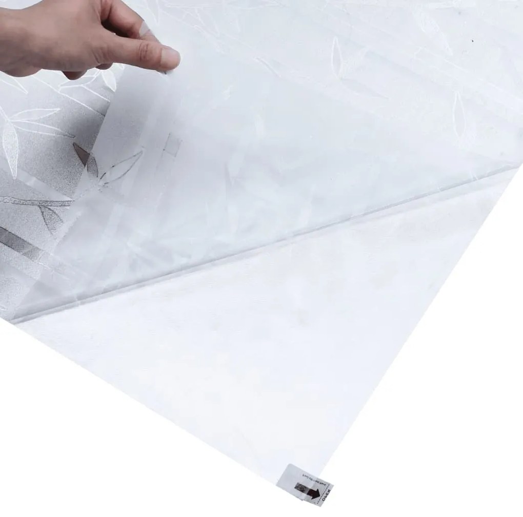 matt bambusz mintás PVC ablakfólia 60 x 500 cm