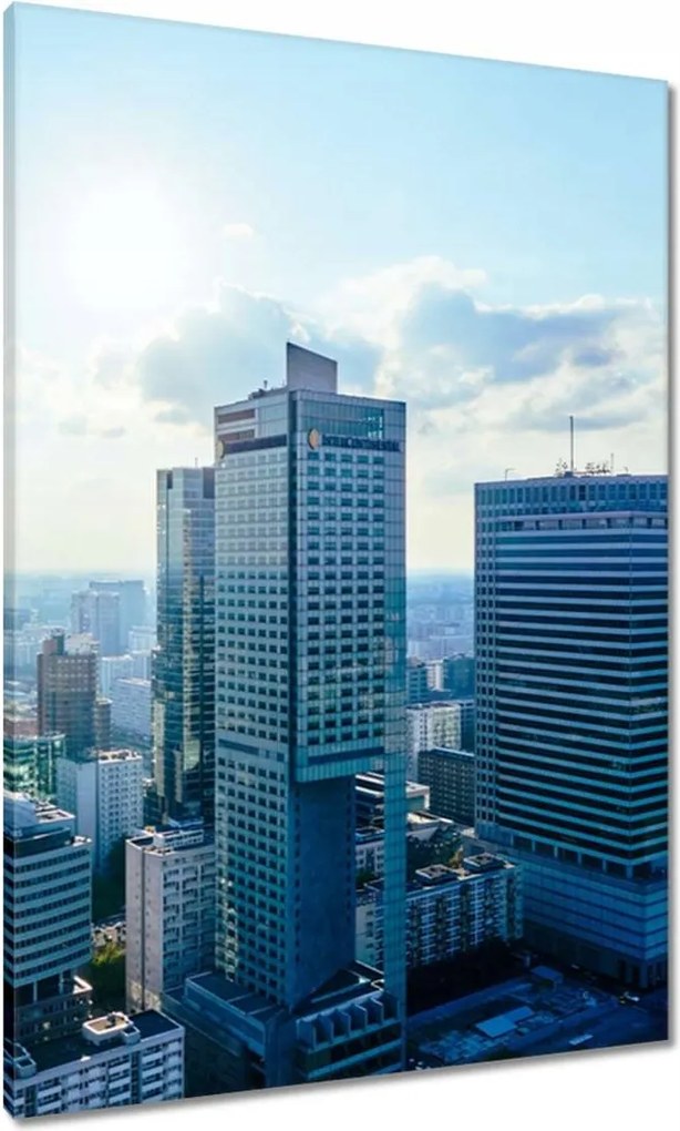 Vászonkép 70x100 Varsó Főváros Lengyel