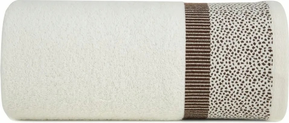 Marit törölköző 50x90 krémszínű frottír 485 g/m2