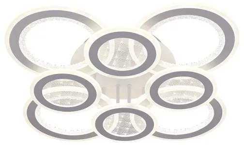 LED Dimmelhető felületre szerelhető csillár LED/200W/230V 3000-6500K + távirányítás