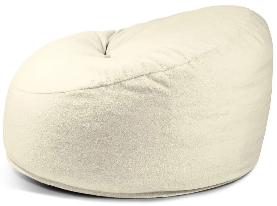 Barna buklé babzsákfotel Om 110 – SLOWDOWN