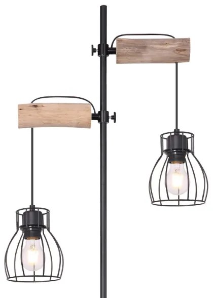 Globo 15326-2SN - Állólámpa MINA 2xE27/40W/230V