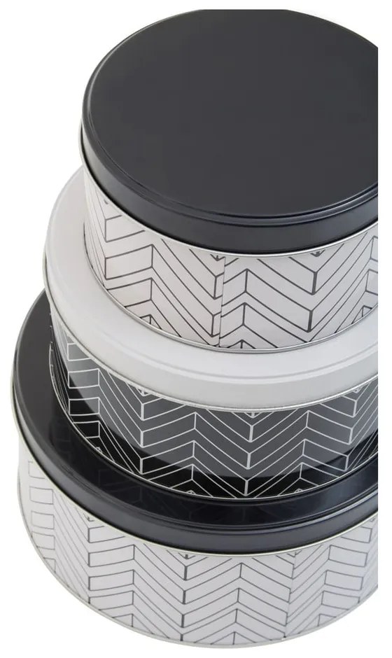 Élelmiszertartó fém doboz szett 3 db-os Urban – Premier Housewares