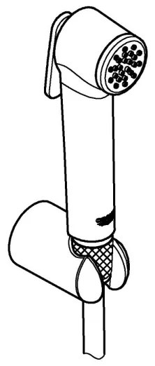 GROHE 26175001 - VITALIO TRIGGER SPRAY 30 kézi bidézuhany 1250 mm króm