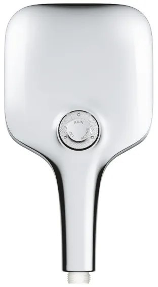 GROHE 26582000 - Kézi zuhany RAINSHOWER SMARTACTIVE 130 CUBE, fényes króm