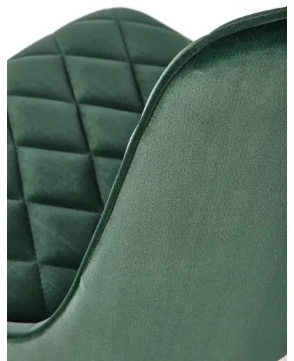 Étkezőszék RESTIVO 1 db sötétzöld