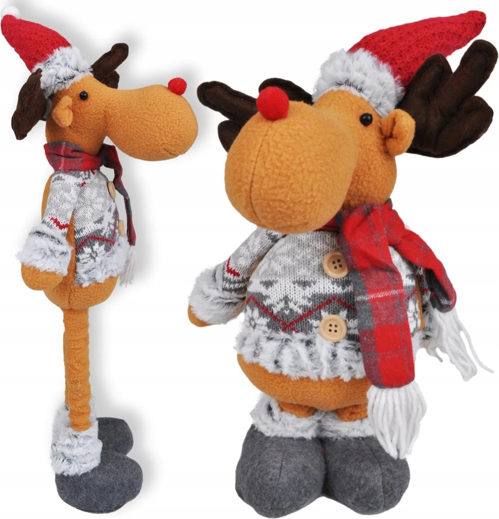 Karácsonyi Figura Ajándék Karácsonyra Dekoráció Teleszkópos Kihúzható Lábak