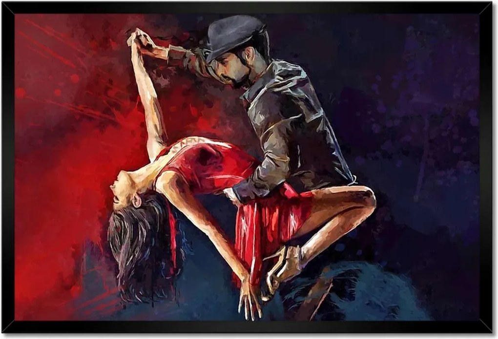 Poszterek keretben 60x40 Tangó Szenvedélyes táncok Szex
