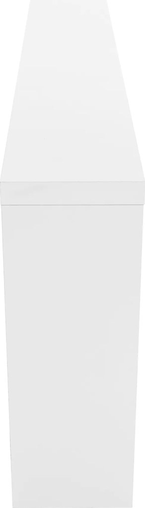 Konzolasztal, fehér, FITRON