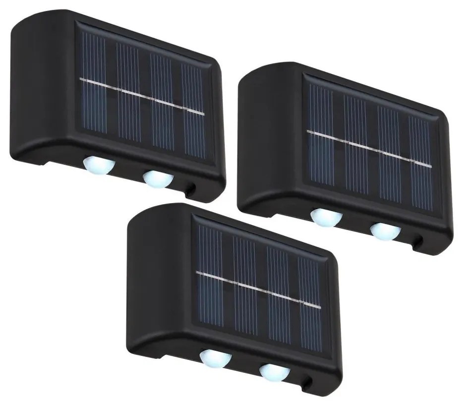Globo Globo 36492-3 - KÉSZLET 3x LED Napelemes lámpa SOLAR LED/0,8W/3V 6500K IP44 GL6968