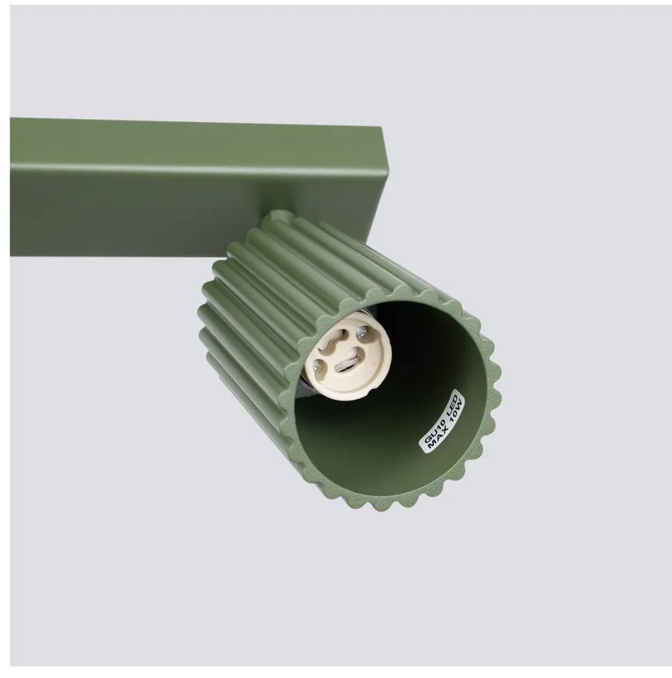 Zöld spotlámpa 6,5x45 cm Gleam – Sollux