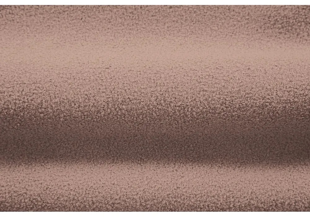 Világos rózsaszín buklé fotel Jenny – Micadoni Home