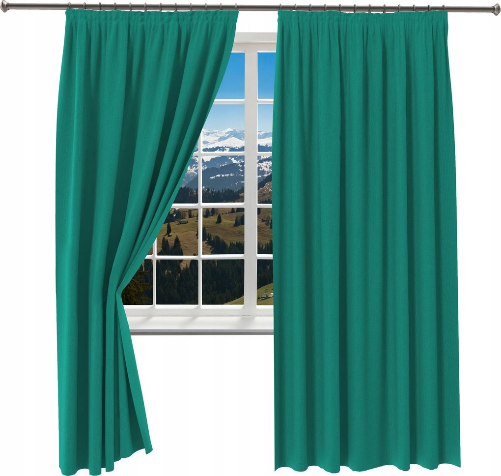 Kész Függöny 145X250 Panama Szalagon