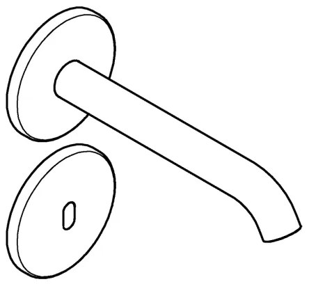 GROHE 36447000 - Infravörös elektronikus csaptelep ESSENCE E 182 mm fényes króm