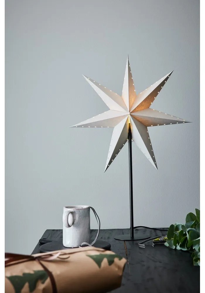 Fekete-világosszürke karácsonyi fénydekoráció Lively – Markslöjd