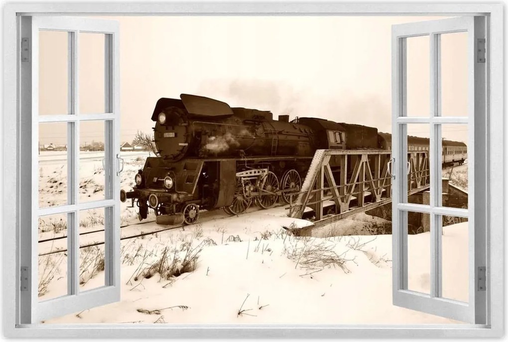 Poszterek 120x80 Gőzmozdony Ol 49-59 Wolsztyn