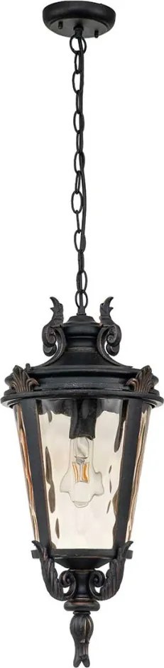 ELSTEAD BT8-L BALTIMORE Kültéri Függő Lámpa Borostyán, Antik Bronz IP23
