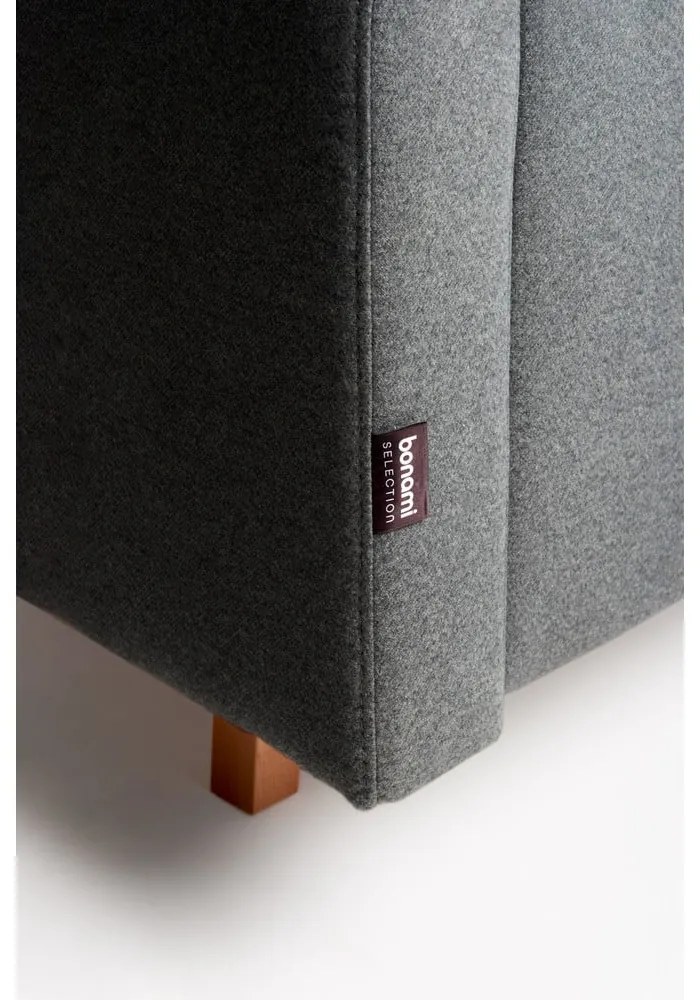 Sötétszürke kinyitható kanapé Pop - Bonami Selection