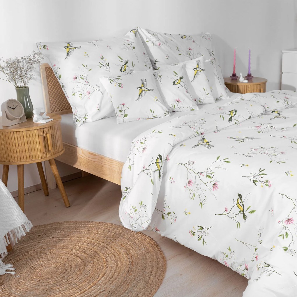 Goldea pamut ágyneműhuzat - élet a természetben 240 x 220 és 2db 70 x 90 cm