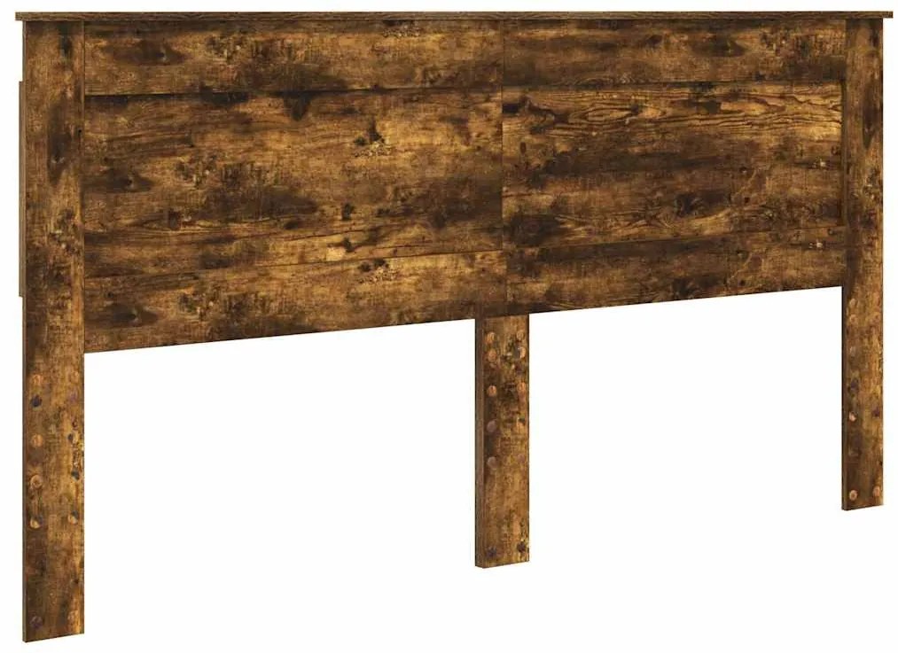 Fejtámla fejtámlával Füstölt tölgy 180 cm Faanyag