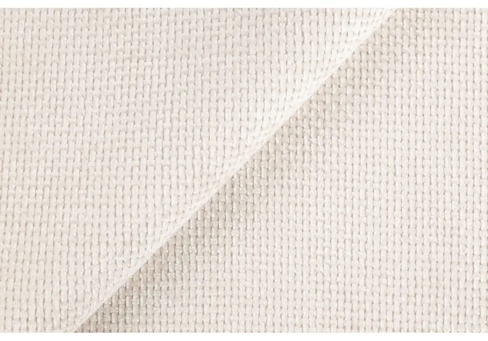 Krémszínű zsenília kanapé 140 cm Freya – Ropez