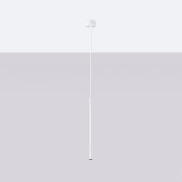 Sollux SL.1337 - Csillár zsinóron ARCHE 1xG9/8W/230V fehér