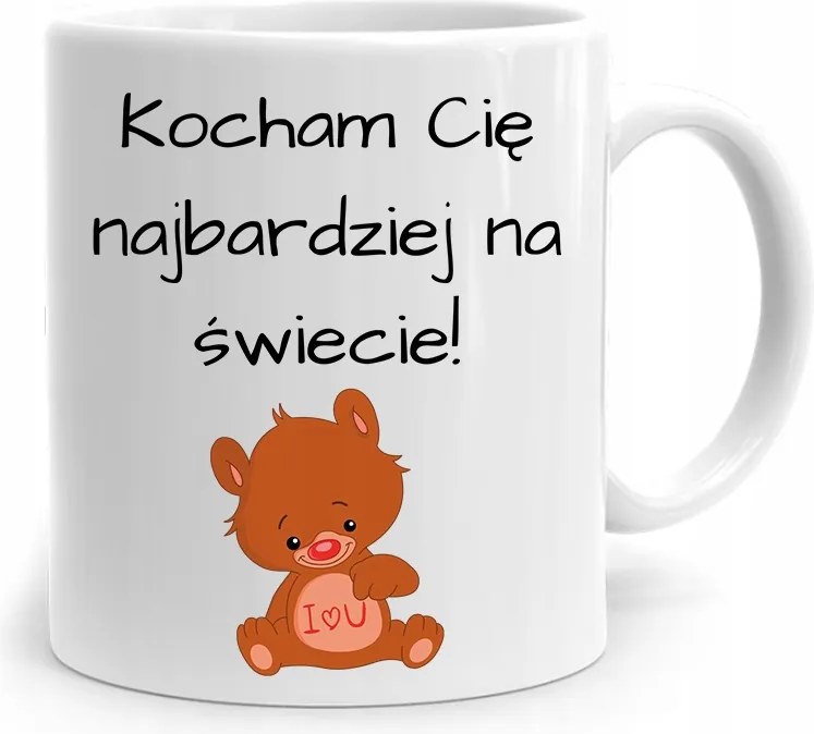 Bögre Ajándék A Feleség Barátnőjének Szeretlek fényképes nyomattal