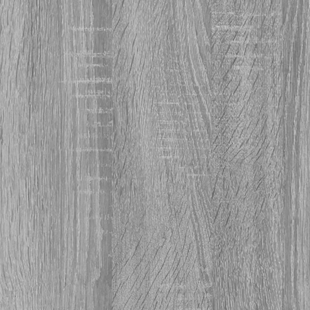 vidaXL szürke sonoma színű szerelt fa cipősszekrény 102x36x60 cm