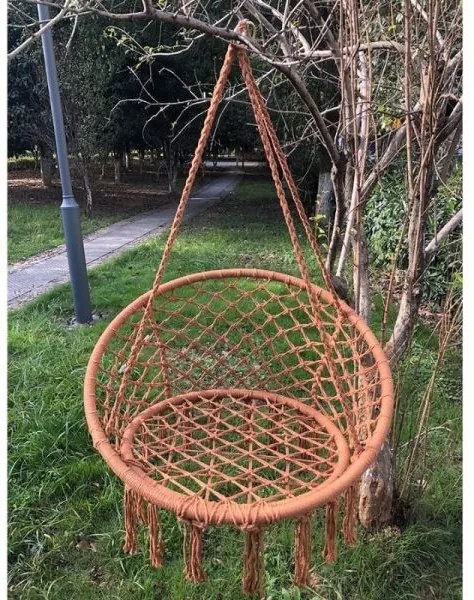 AMADO 2 NEW függőfotel vörösesbarna