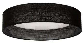 Duolla - LED Mennyezeti lámpa ROLLER LED/24W/230V átm. 45 cm fekete