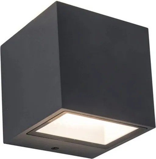 LUTEC 5189114118 GEMINI Modern Kültéri Fali Lámpa Antracit LED IP44