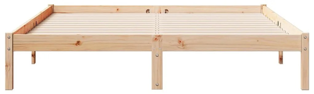 tömör fenyőfa extra hosszú ágykeret matrac nélkül 160 x 210 cm
